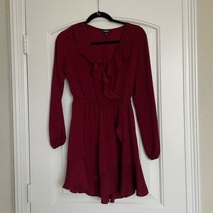 Express Ruffle Mini Dress